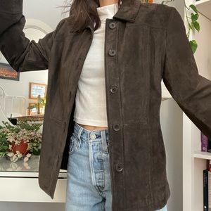 Offers! Vintage Danier Suede Jacket